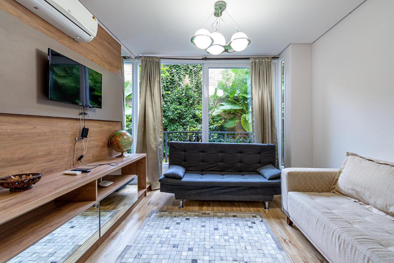 Rosa Luxo Giovani Pizetta Apartment Gramado Ngoại thất bức ảnh